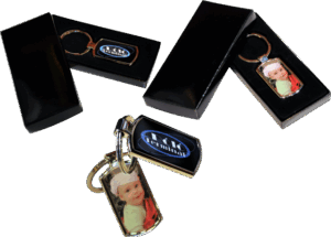 Fényképes kulcstartó