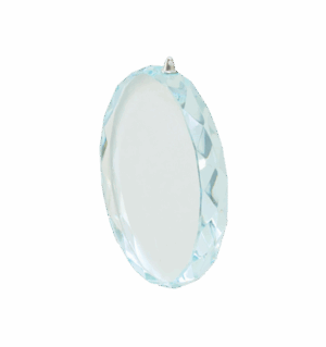 ü Kristály érem (7cm)
