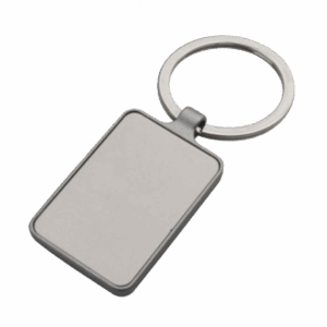 Tükrös téglalap kulcstartó