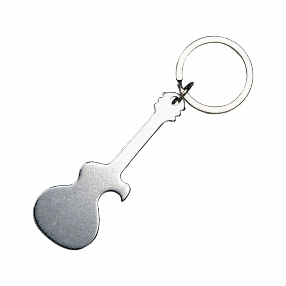 Gitár alakú kulcstartó