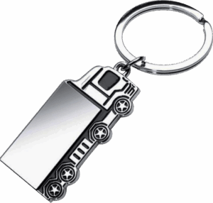 Kamionos kulcstartó