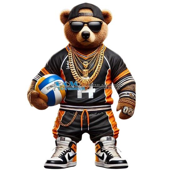 Medve minta pólónyomás